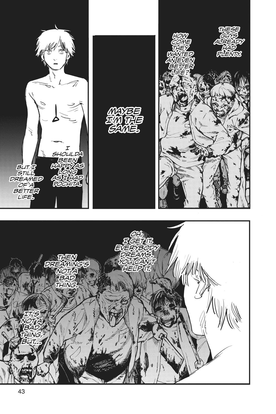 Chainsaw Man Manga Chapter 1 page 43 - Dog & Chainsaw