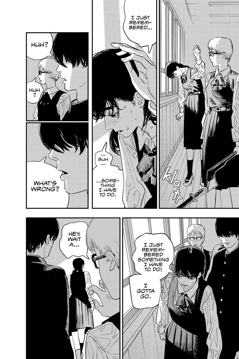 Chainsaw Man Manga Chapter 100 page 7 - How to Walk Shoeless