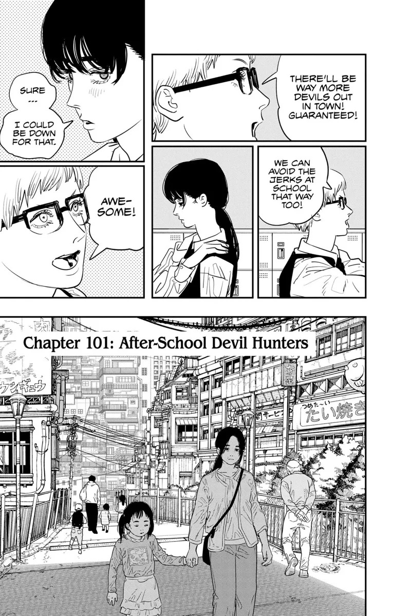 Chainsaw Man Manga Chapter 101 page 2 - Afterschool Devil Hunters