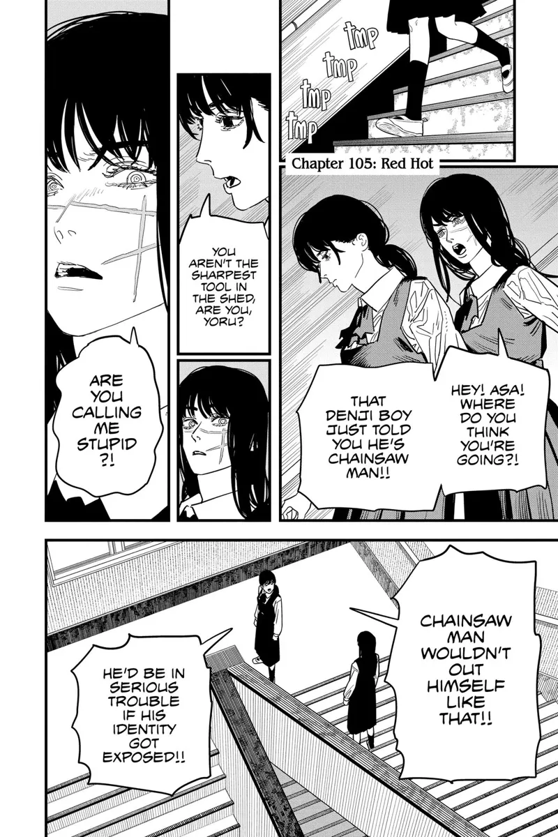 Chainsaw Man Manga Chapter 105 page 1 - Red Hot