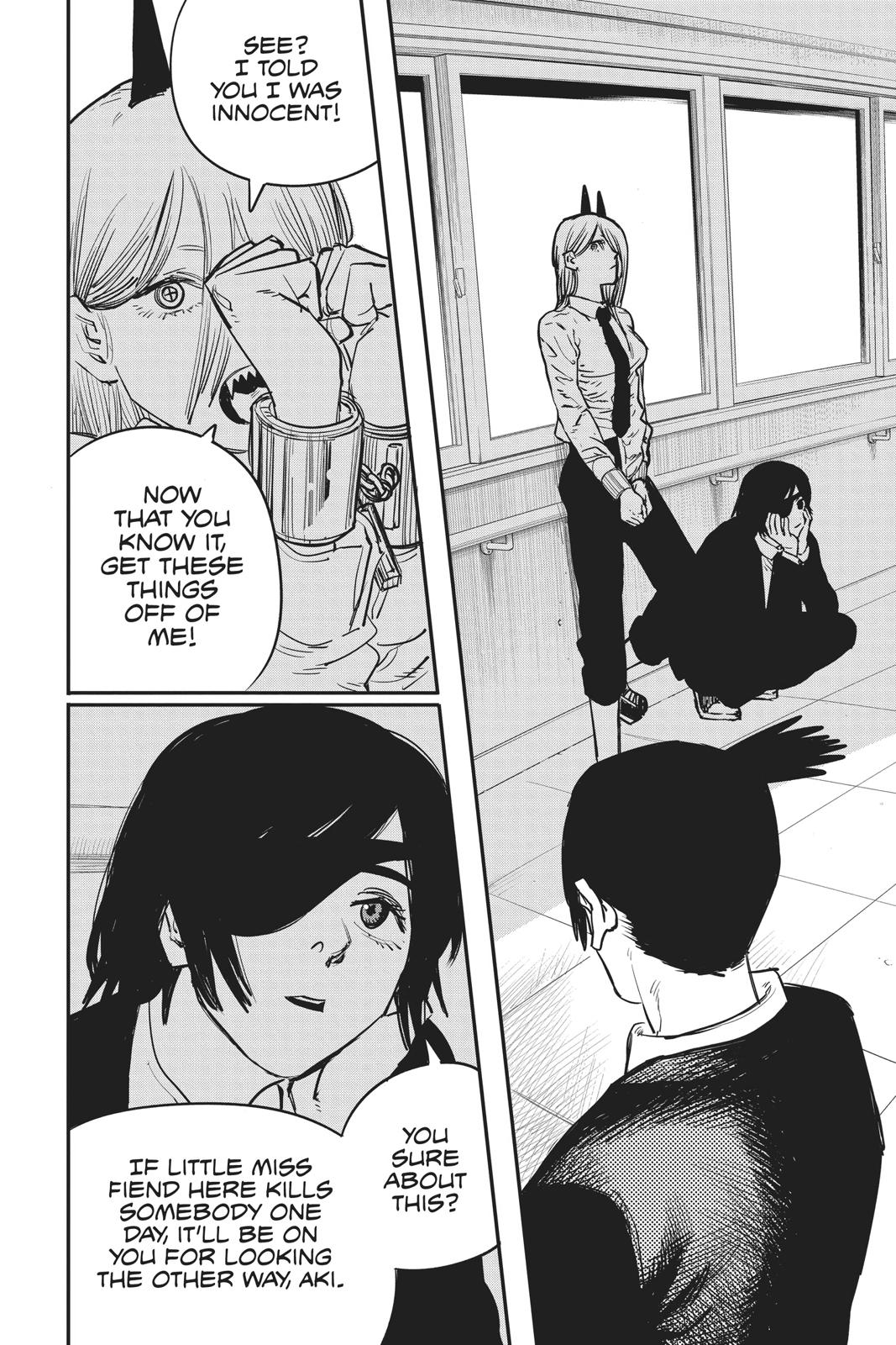 Chainsaw Man Manga Chapter 11 page 10 - Compromise