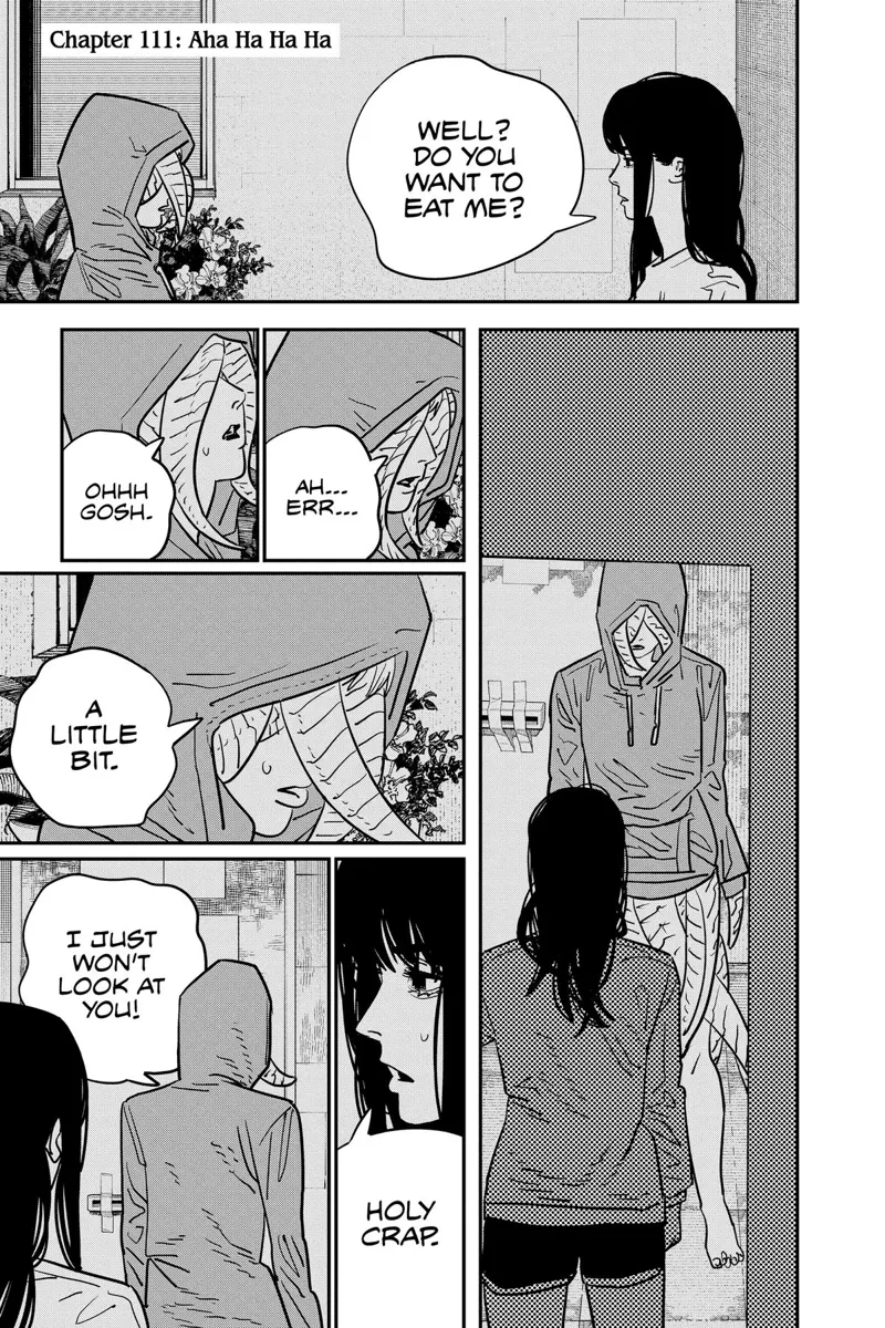 Chainsaw Man Manga Chapter 111 page 1 - Aha Ha Ha Ha