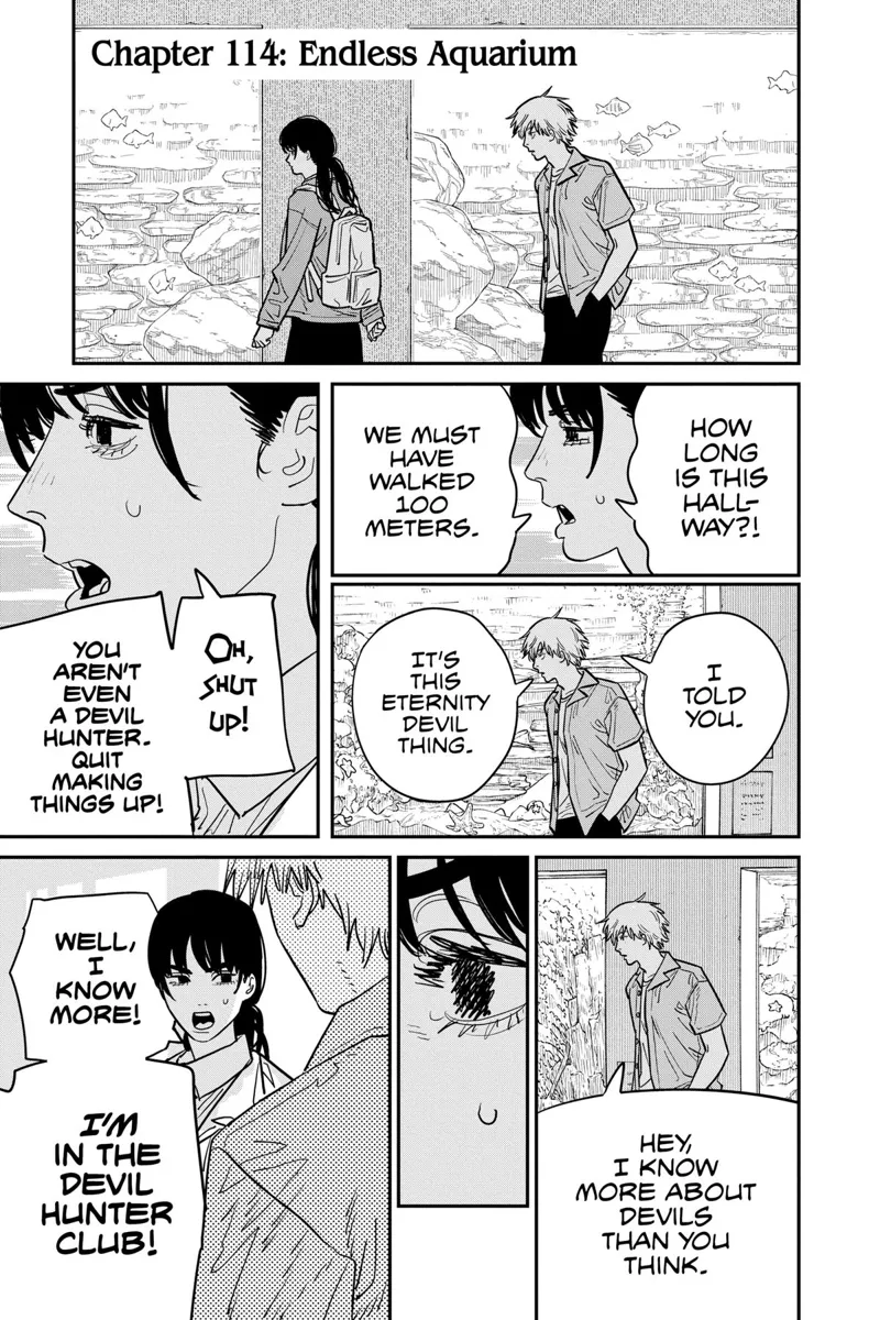 Chainsaw Man Manga Chapter 114 page 1 - Endless Aquarium