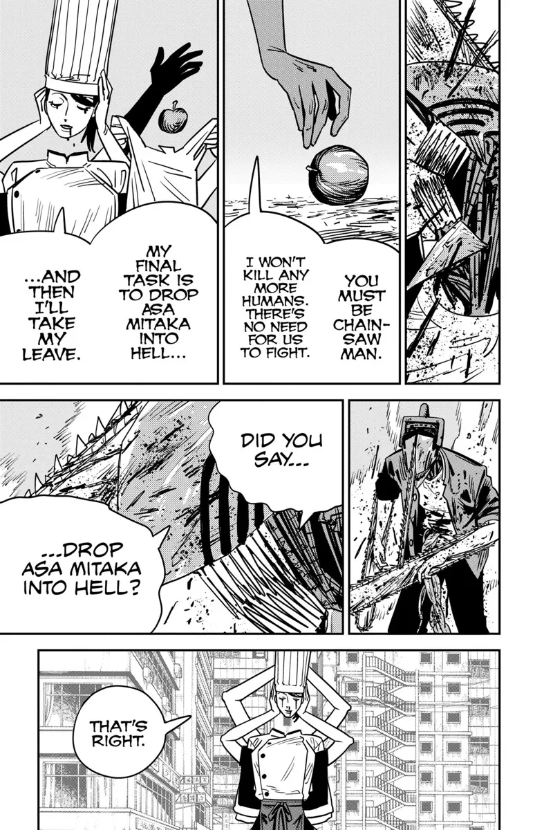 Chainsaw Man Manga Chapter 126 page 2 - Food Fight