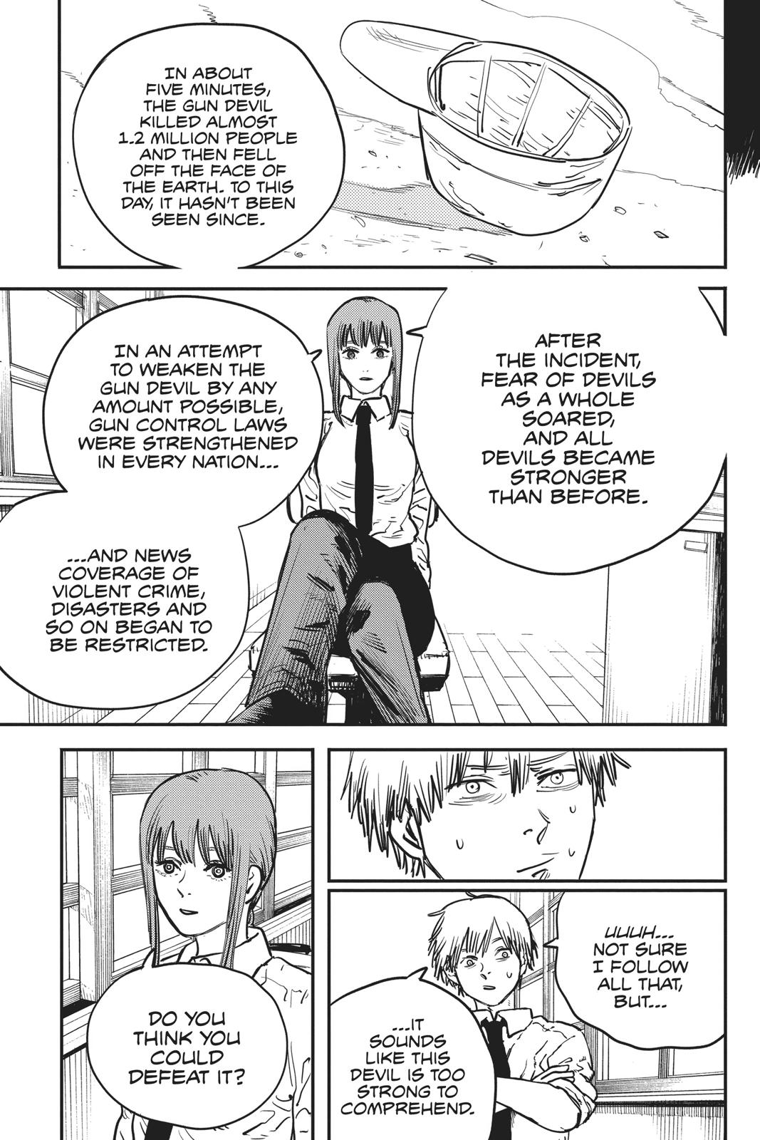 Chainsaw Man Manga Chapter 13 page 12 - Gun Devil