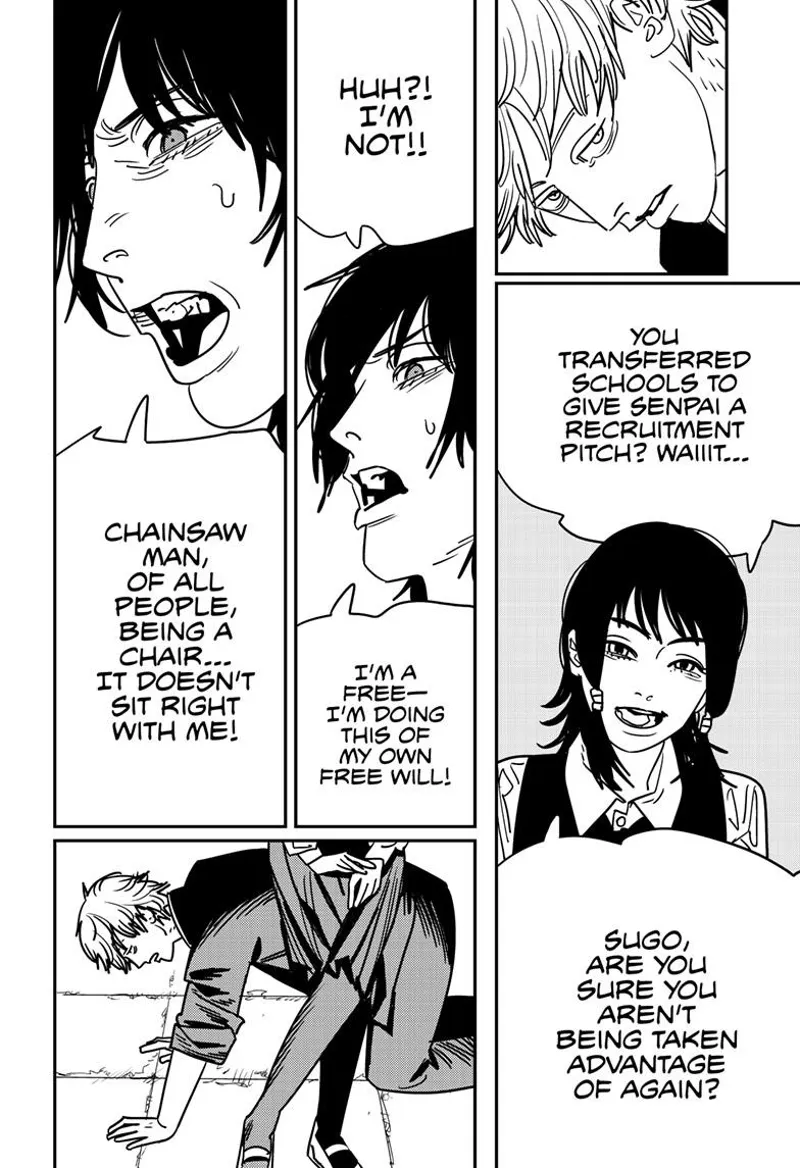Chainsaw Man Manga Chapter 139 page 11 - A Chair's Feelings
