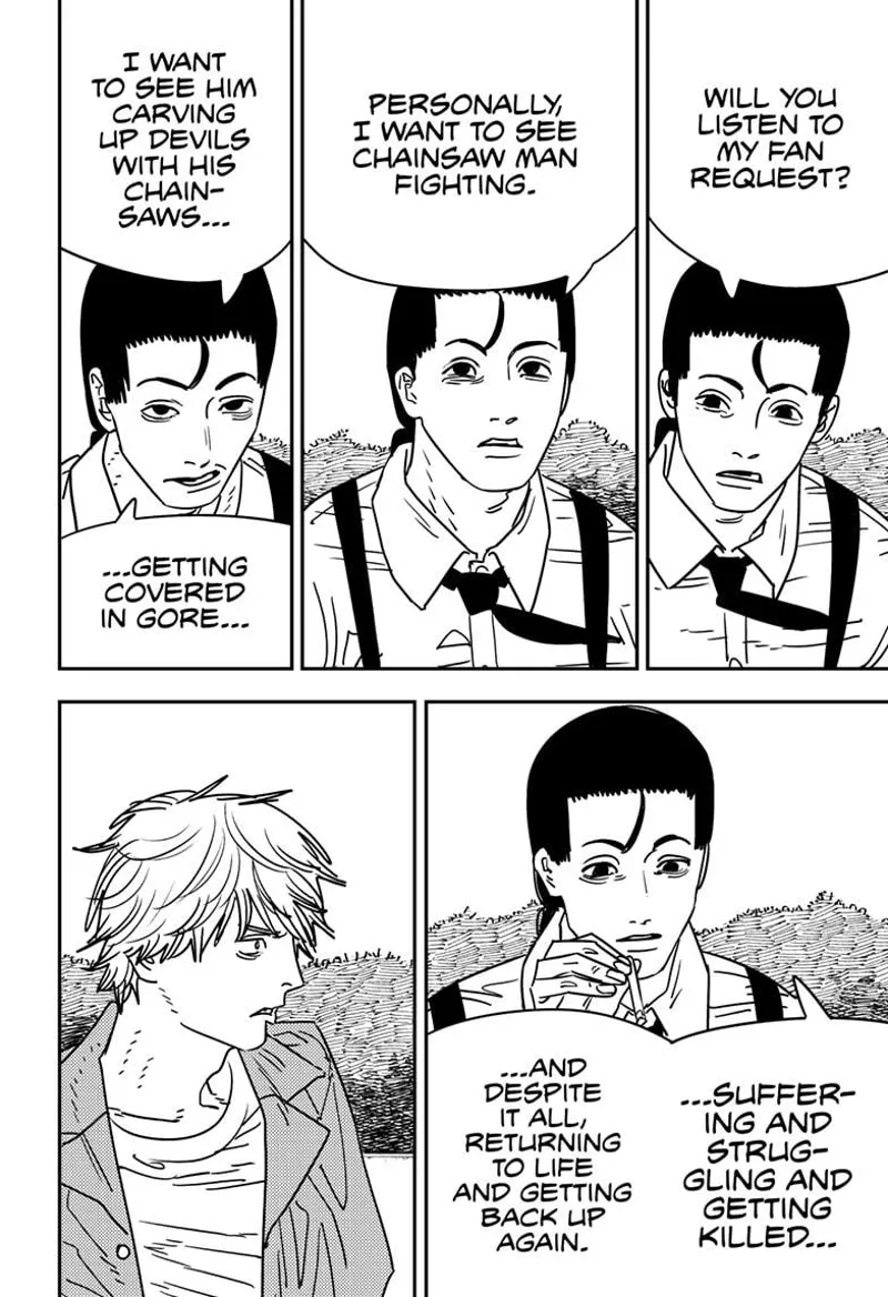 Chainsaw Man Manga Chapter 142 page 12 - Denji Fan Club