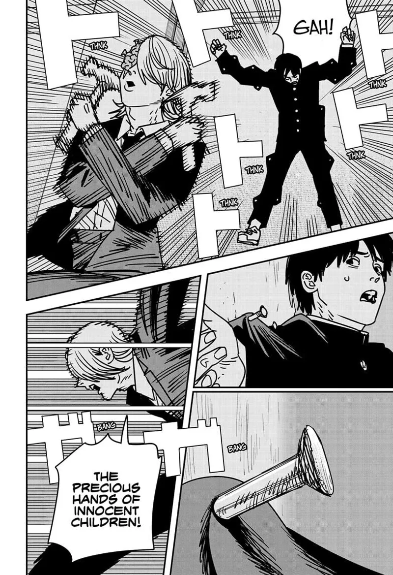 Chainsaw Man Manga Chapter 144 page 6 - Guns, Nails, Katana