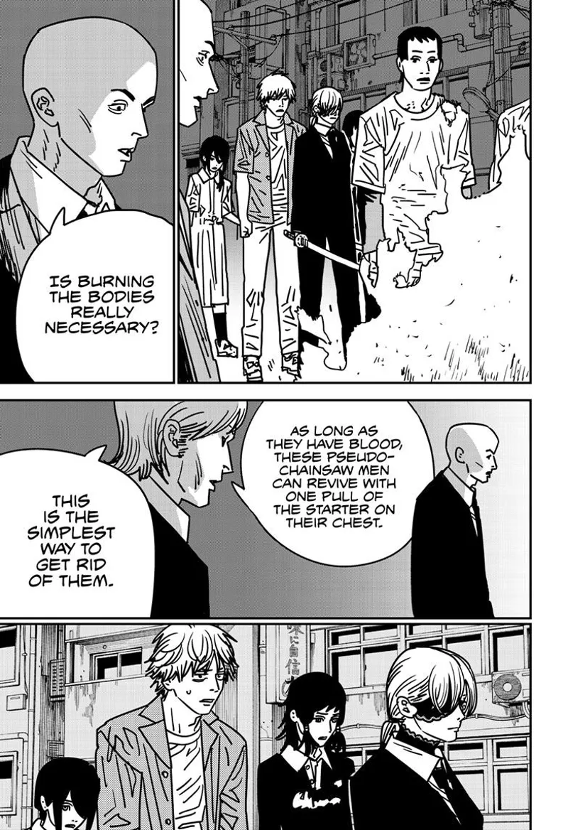 Chainsaw Man Manga Chapter 147 page 13 - Cremation