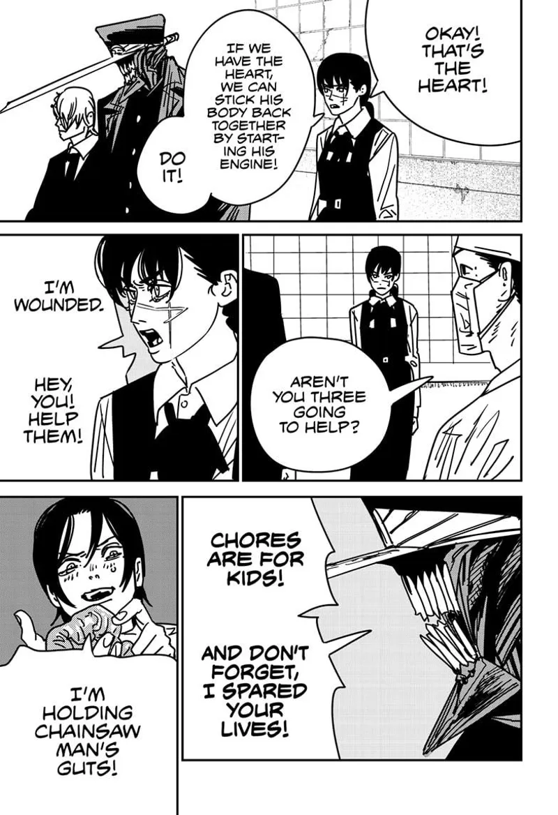 Chainsaw Man Manga Chapter 161 page 7 - Chainsaw Man Puzzle