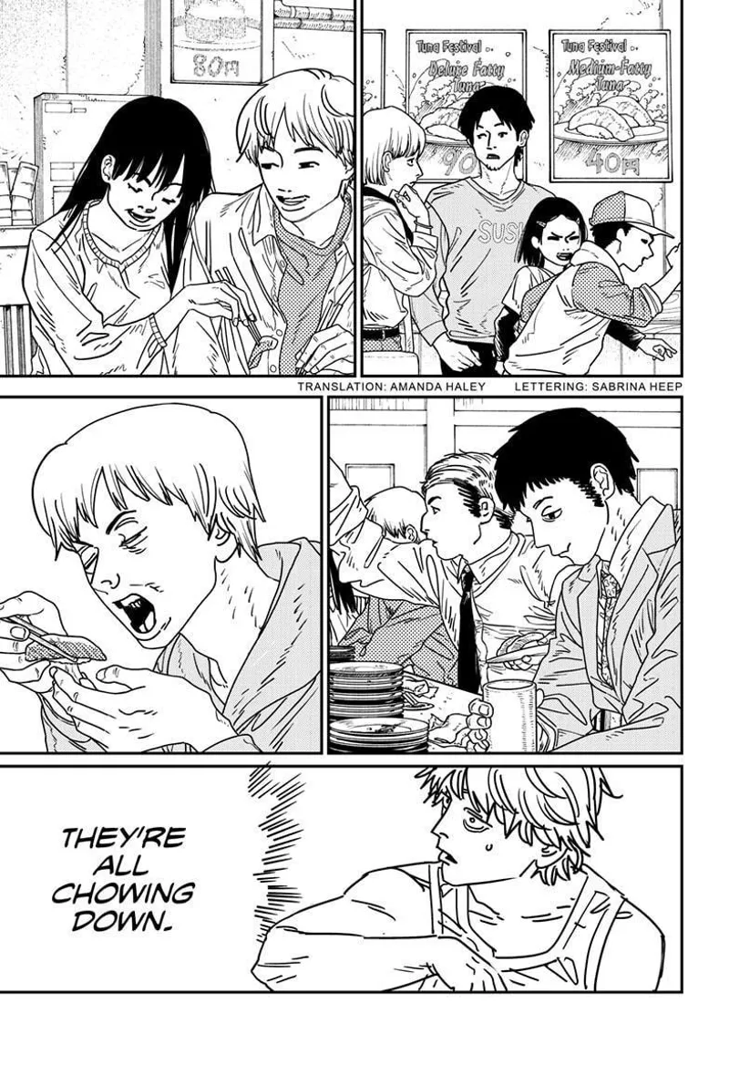 Chainsaw Man Manga Chapter 169 page 3 - Hands and Adaptation