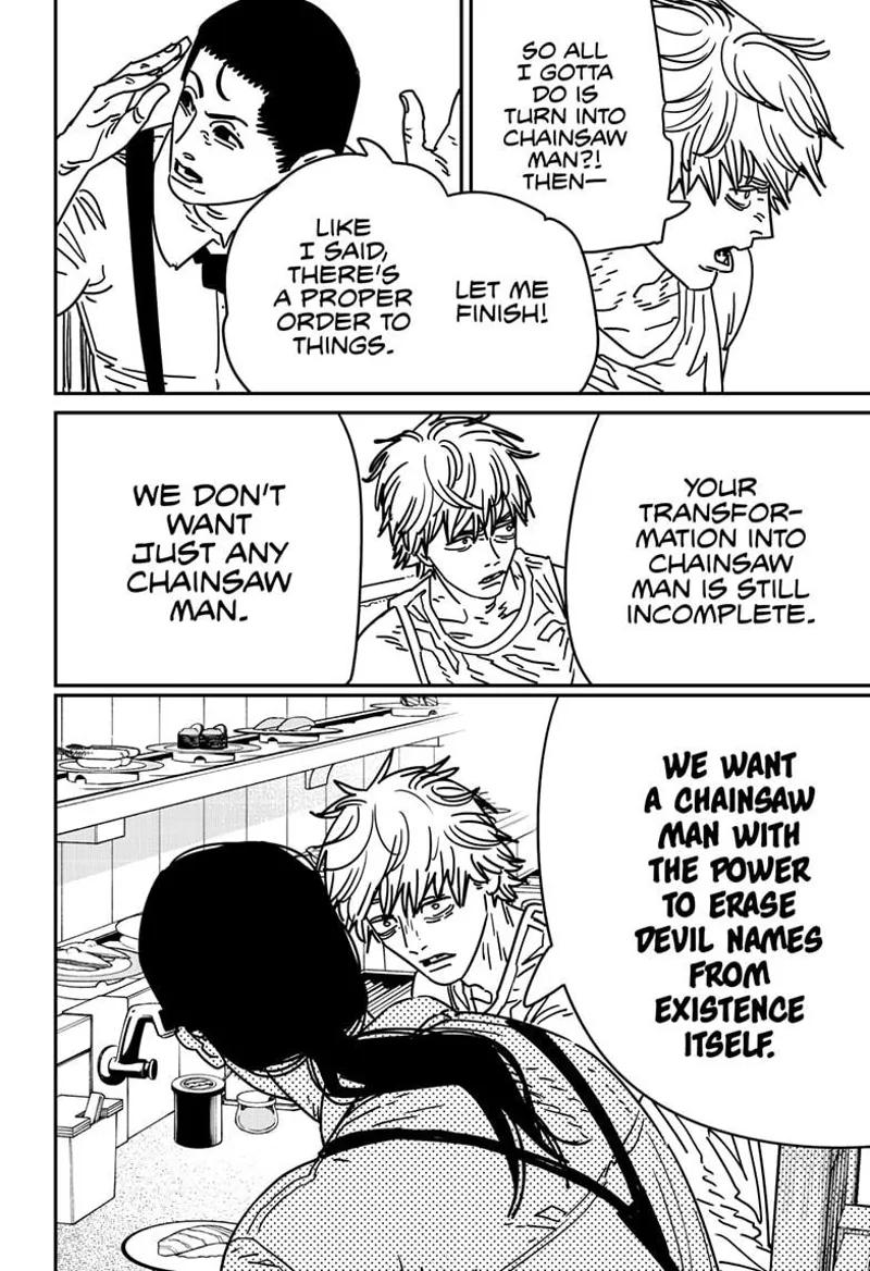 Chainsaw Man Manga Chapter 170 page 6 - How to Eat Sushi