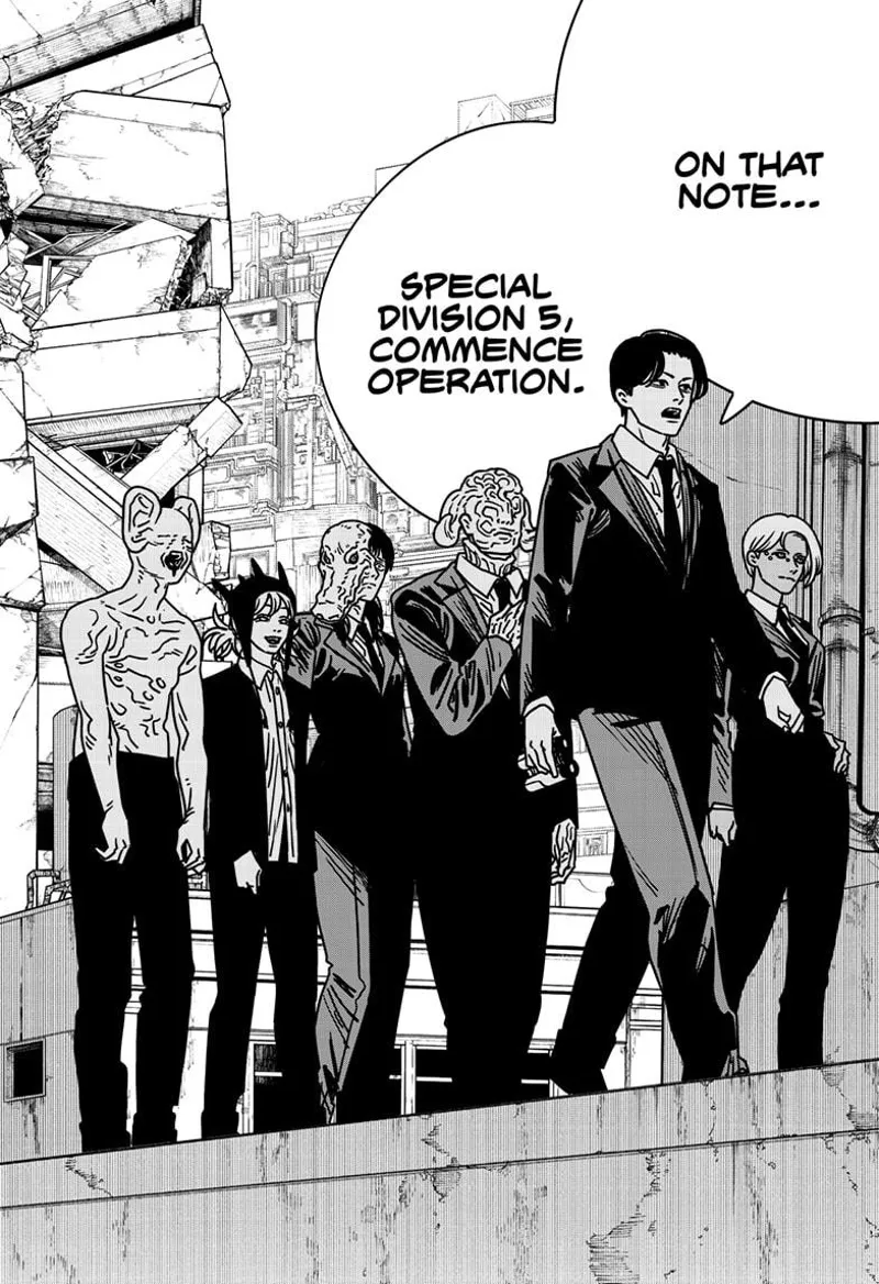 Chainsaw Man Manga Chapter 171 page 14 - Special Division 5