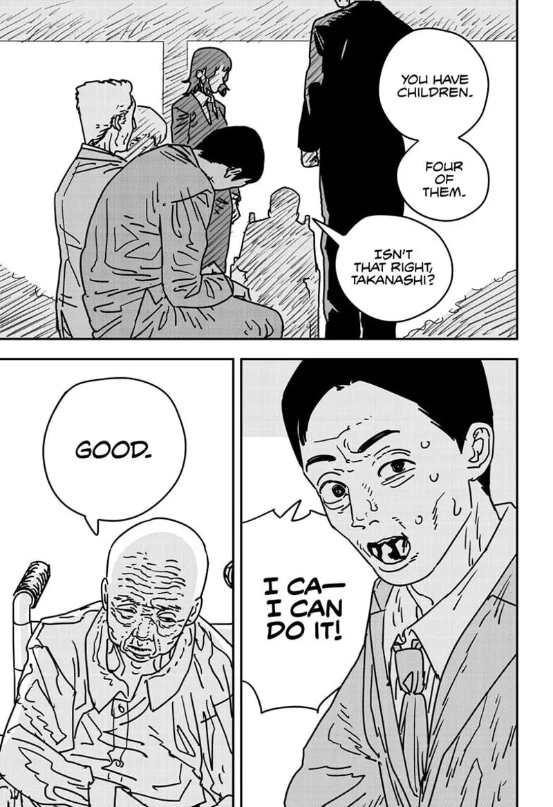 Chainsaw Man Manga Chapter 174 page 12 - Ayyy, Aging