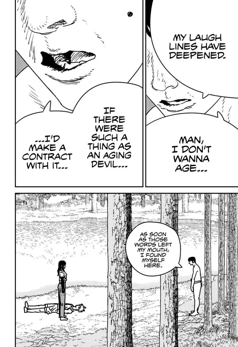 Chainsaw Man Manga Chapter 180 page 12 - Aging's World
