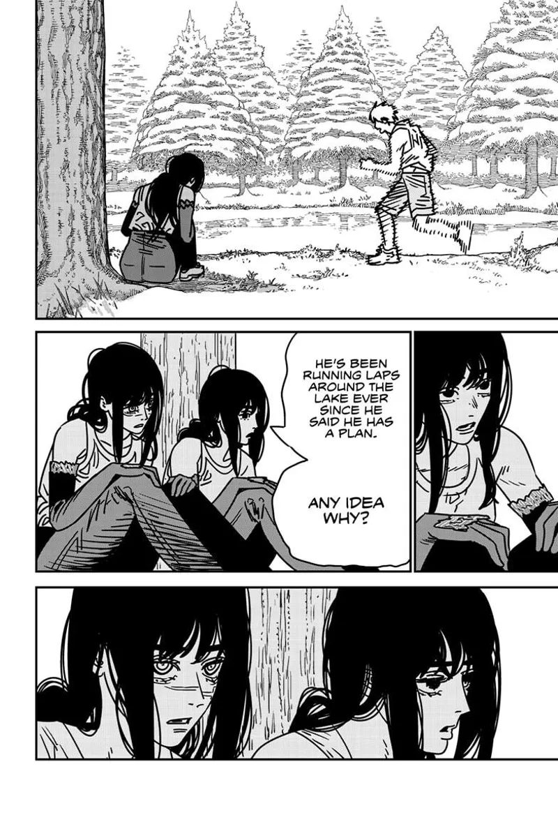 Chainsaw Man Manga Chapter 184 page 2 - Run, Denji!