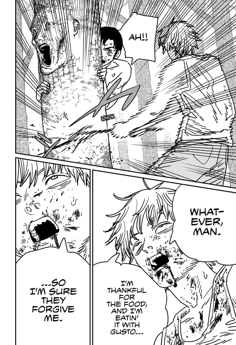 Chainsaw Man Manga Chapter 187 page 11 - Barf!
