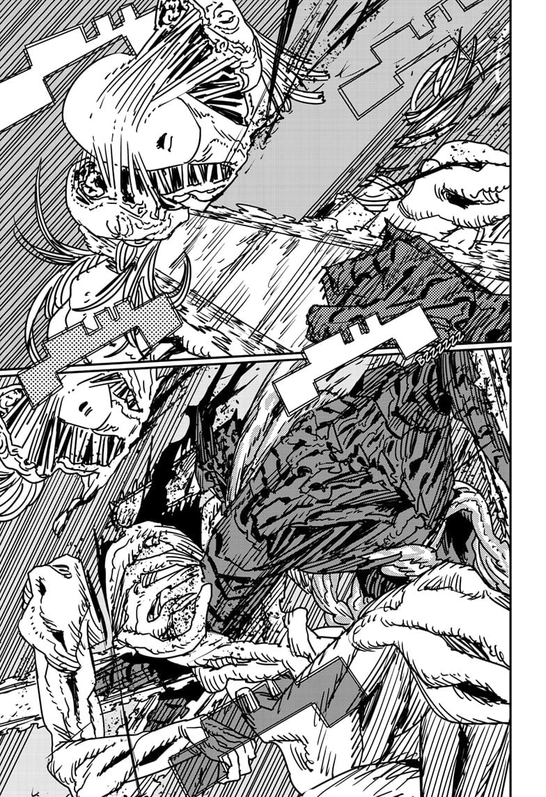 Chainsaw Man Manga Chapter 187 page 4 - Barf!