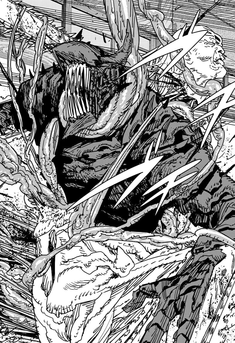 Chainsaw Man Manga Chapter 187 page 5 - Barf!