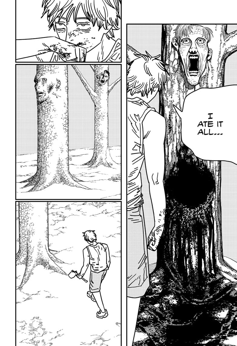 Chainsaw Man Manga Chapter 187 page 9 - Barf!