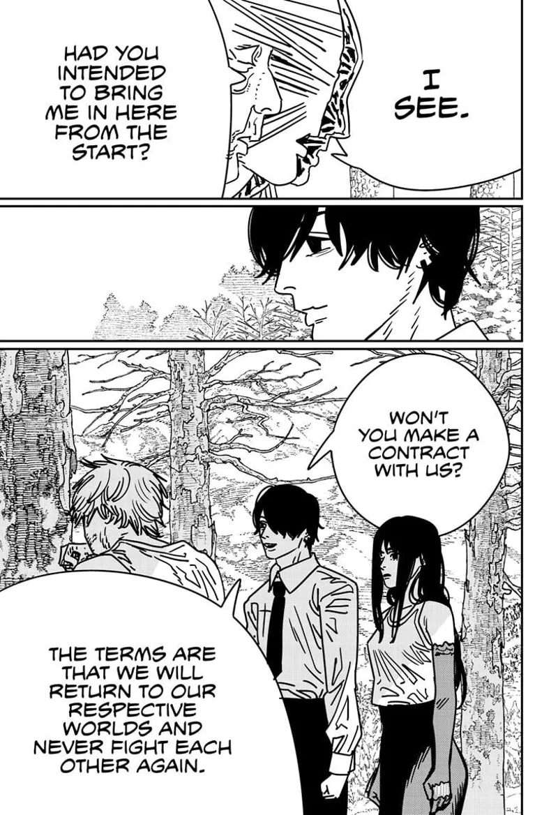 Chainsaw Man Manga Chapter 190 page 9 - To Their Respective Worlds