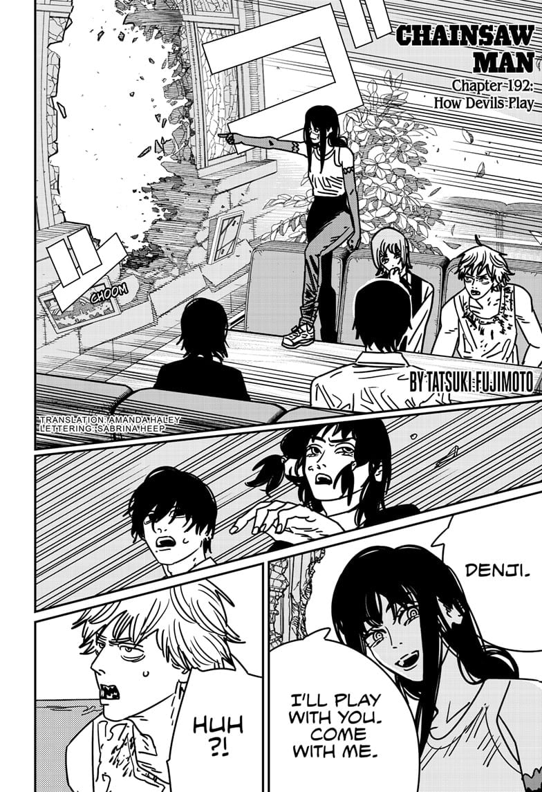 Chainsaw Man Manga Chapter 192 page 1 - How Devils Play