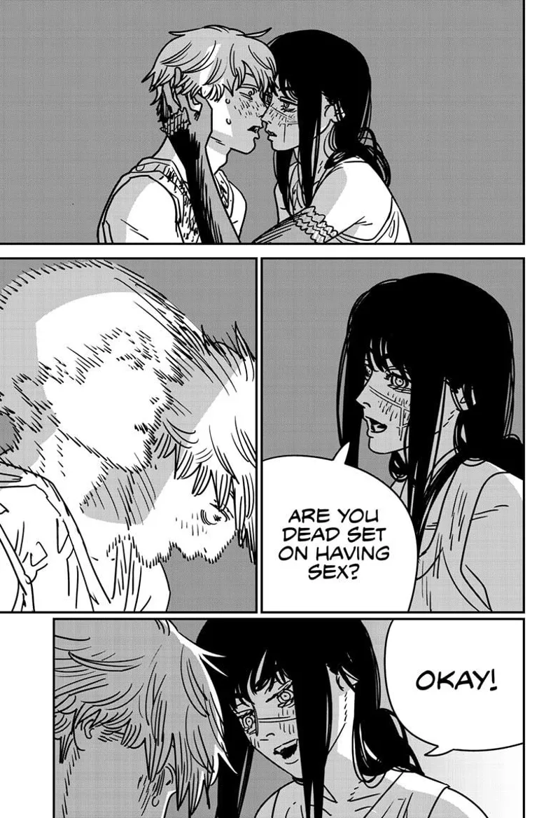 Chainsaw Man Manga Chapter 193 page 11 - Burning Kiss