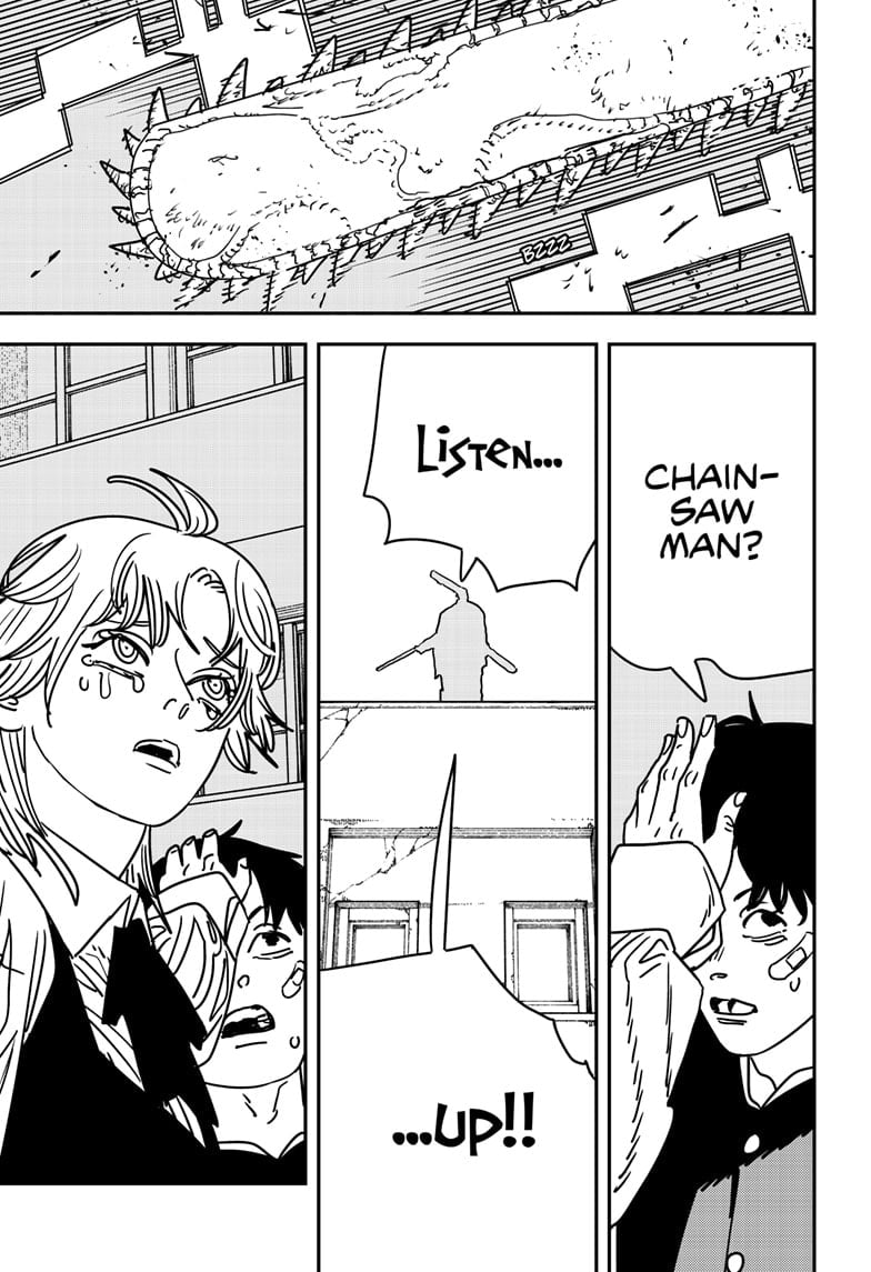 Chainsaw Man Manga Chapter 196 page 12 - Chainsaw Man to the Rescue!