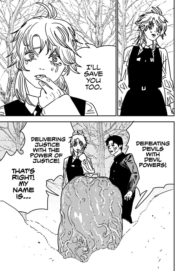 Chainsaw Man Manga Chapter 196 page 14 - Chainsaw Man to the Rescue!