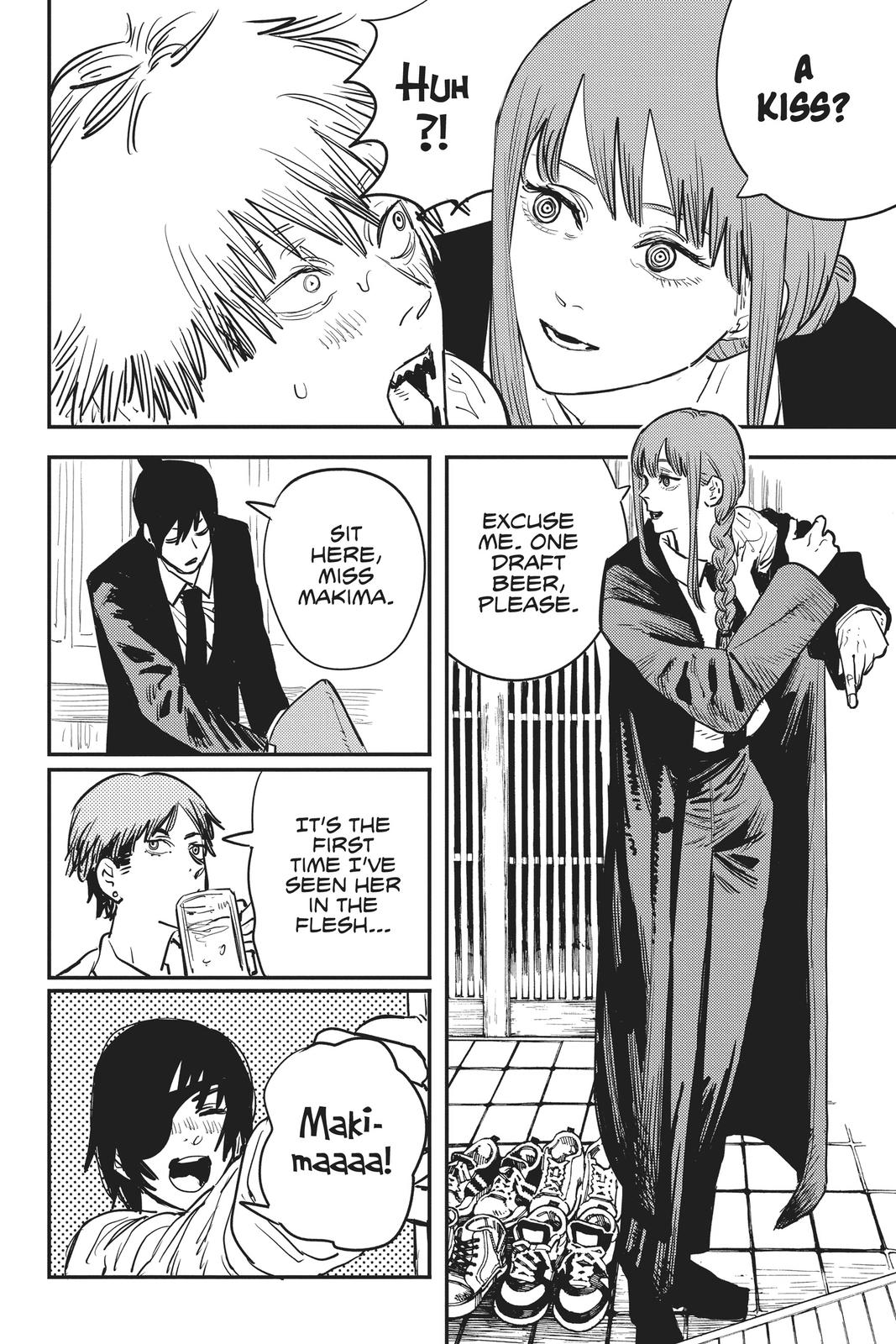 Chainsaw Man Manga Chapter 20 page 17 - Drinking