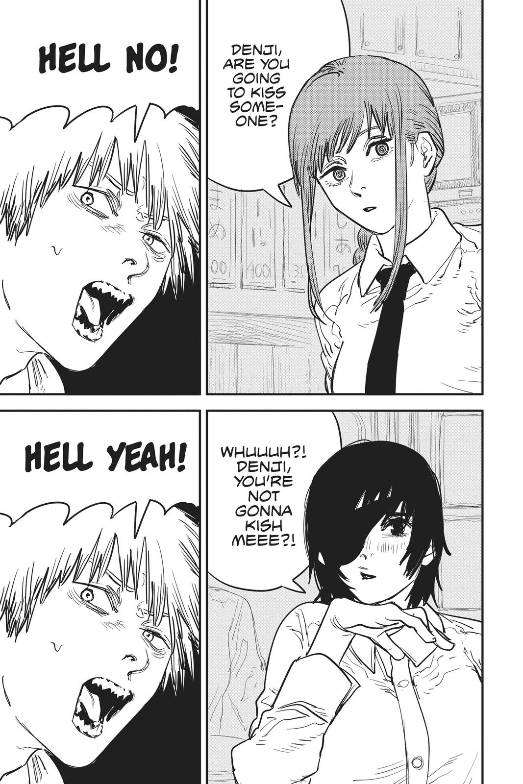 Chainsaw Man Manga Chapter 20 page 18 - Drinking