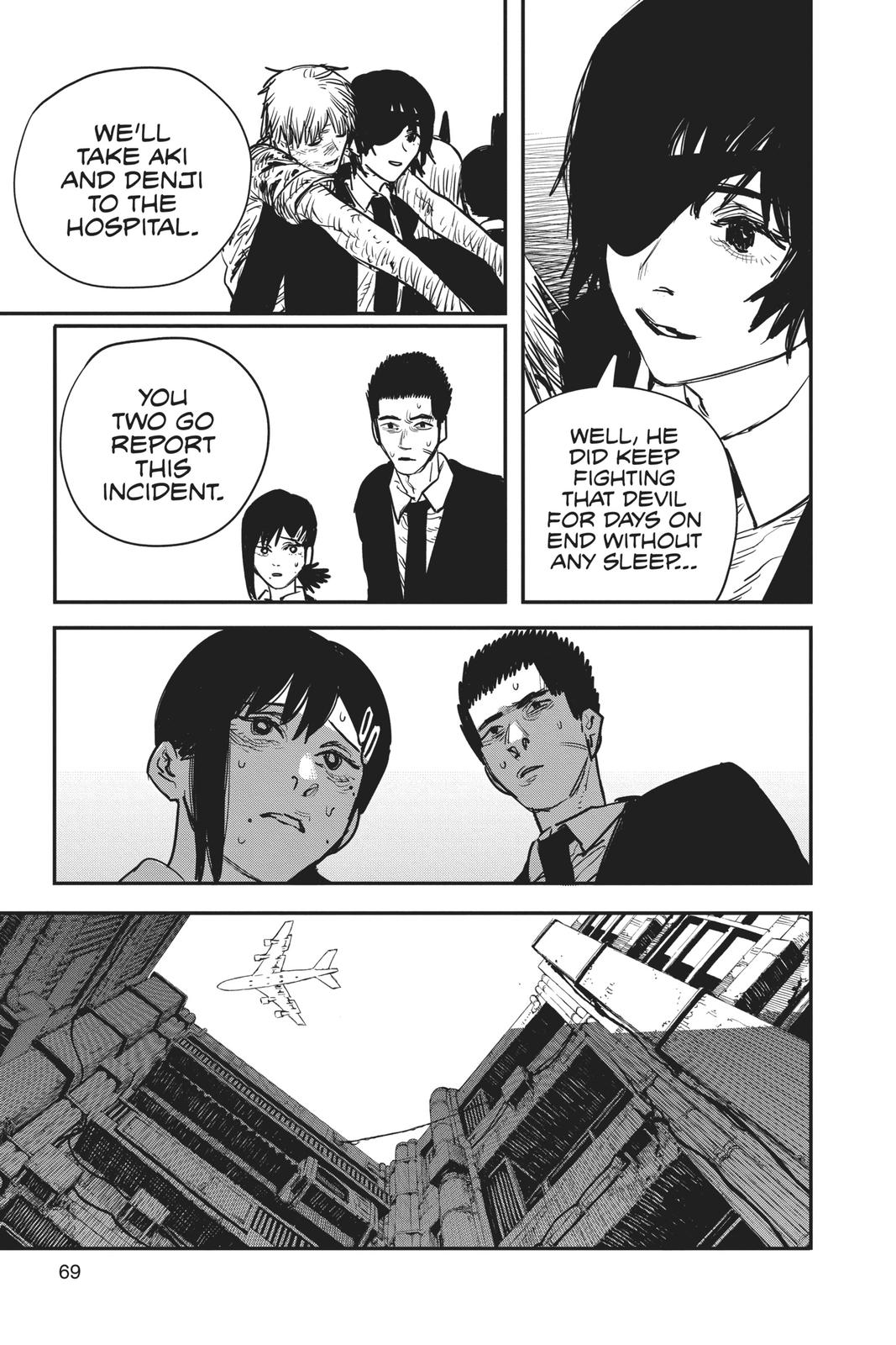 Chainsaw Man Manga Chapter 20 page 3 - Drinking