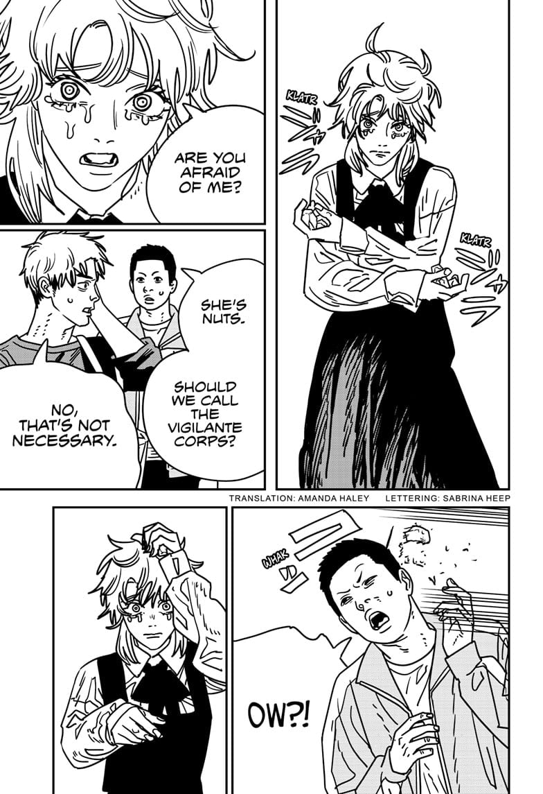 Chainsaw Man Manga Chapter 201 page 2 - Terror Looks Like This!