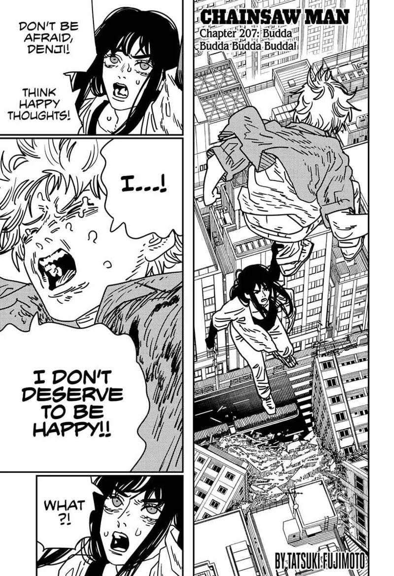 Chainsaw Man Manga Chapter 207 page 1 - Budda Budda Budda Budda!