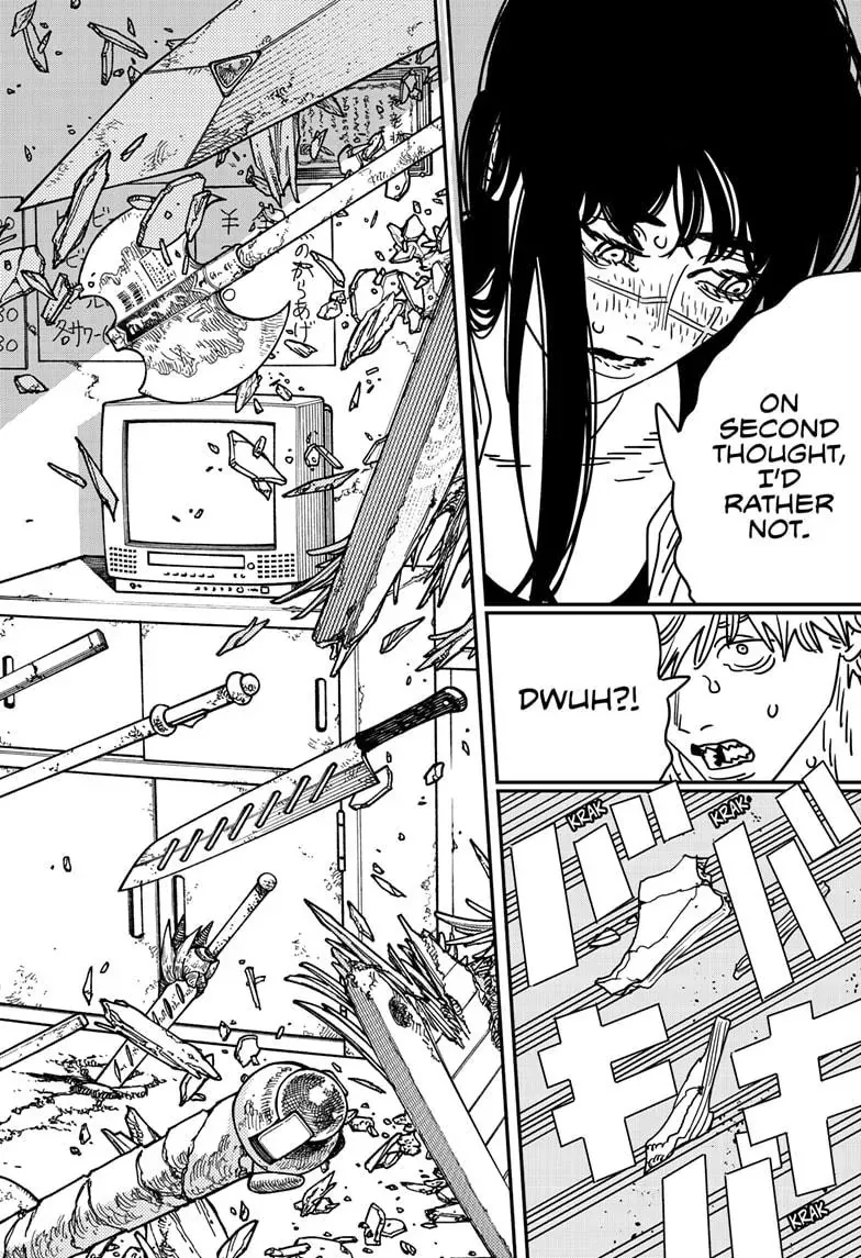 Chainsaw Man Manga Chapter 208 page 14 - Changed My Mind