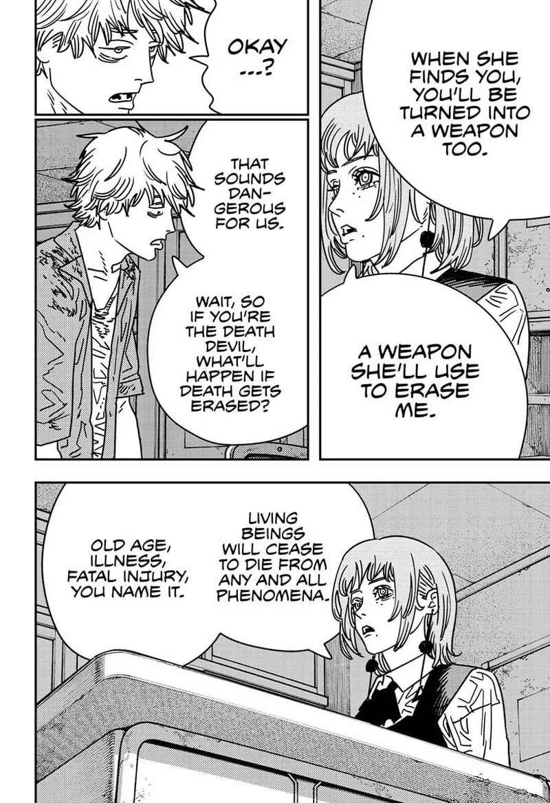 Chainsaw Man Manga Chapter 211 page 6 - War, Panties, Chainsaw