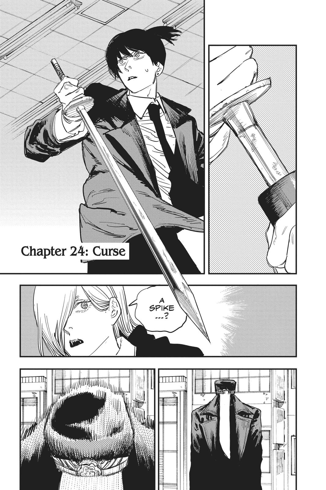 Chainsaw Man Manga Chapter 24 page 1 - Curse