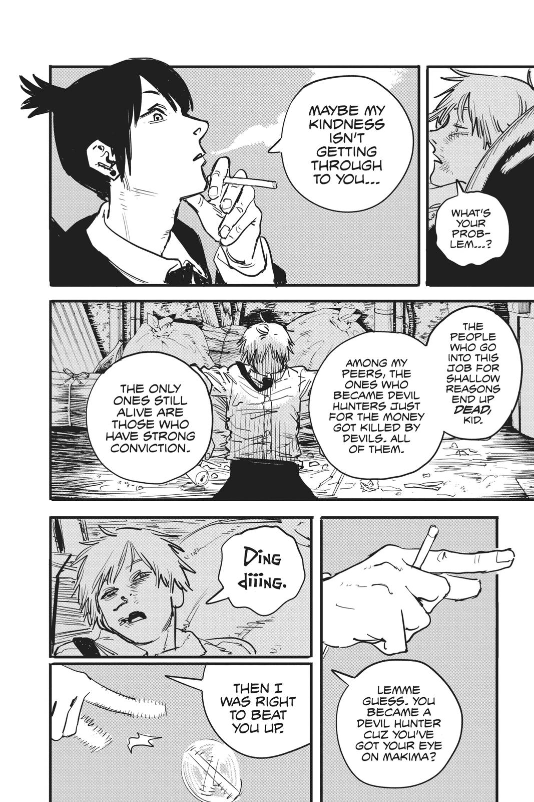 Chainsaw Man Manga Chapter 3 page 10 - Arrival in Tokyo