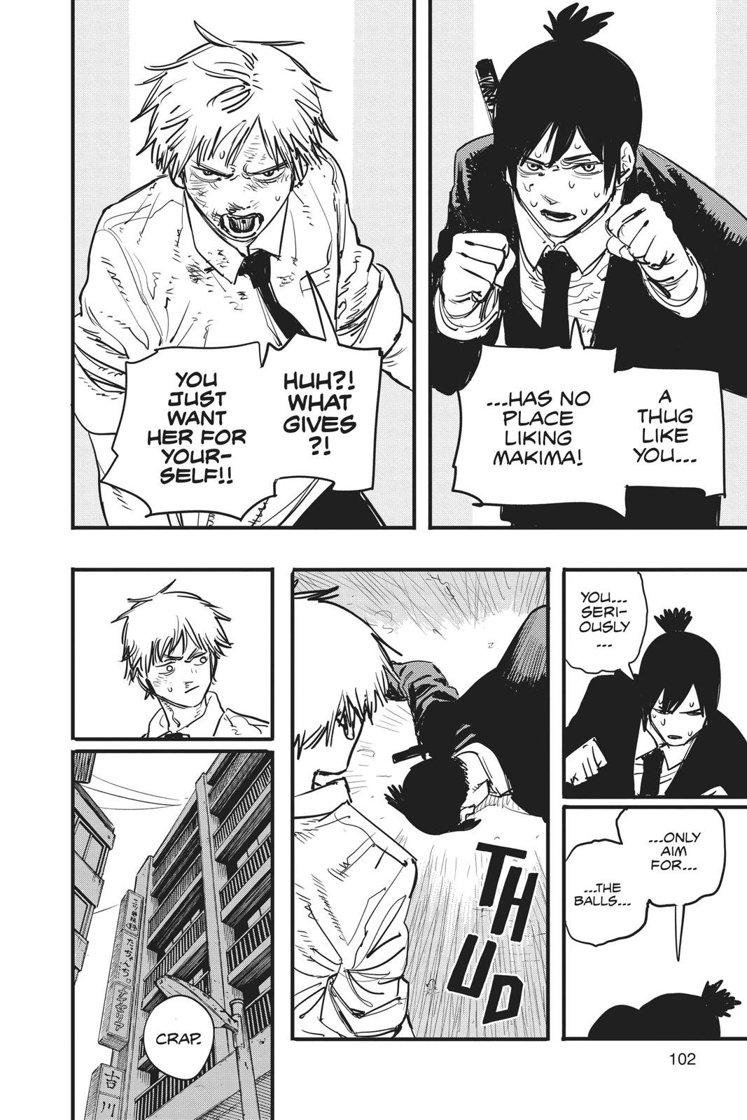 Chainsaw Man Manga Chapter 3 page 16 - Arrival in Tokyo