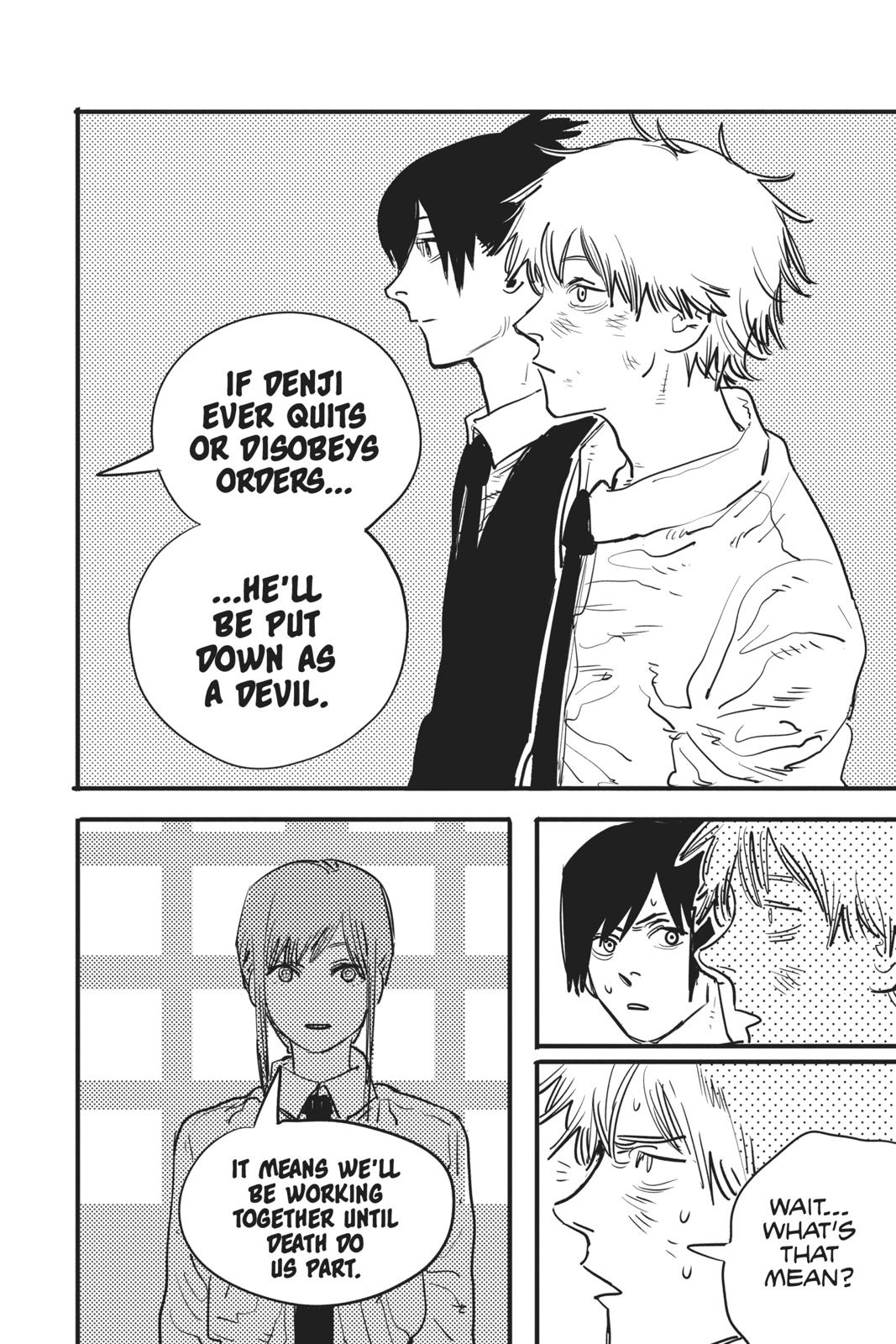 Chainsaw Man Manga Chapter 3 page 20 - Arrival in Tokyo