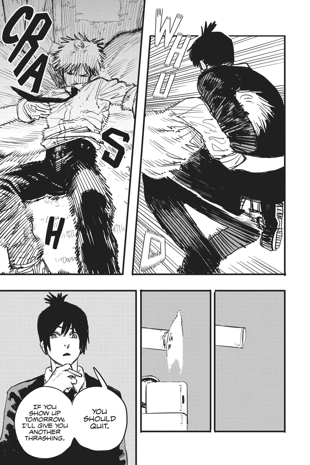 Chainsaw Man Manga Chapter 3 page 9 - Arrival in Tokyo