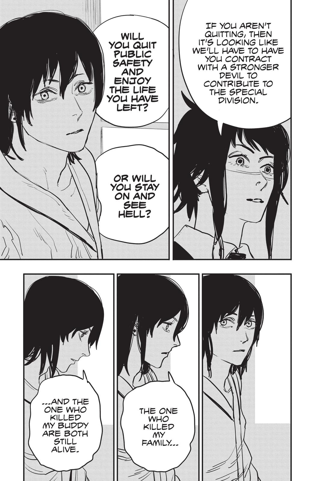 Chainsaw Man Manga Chapter 30 page 11 - Bruised & Battered