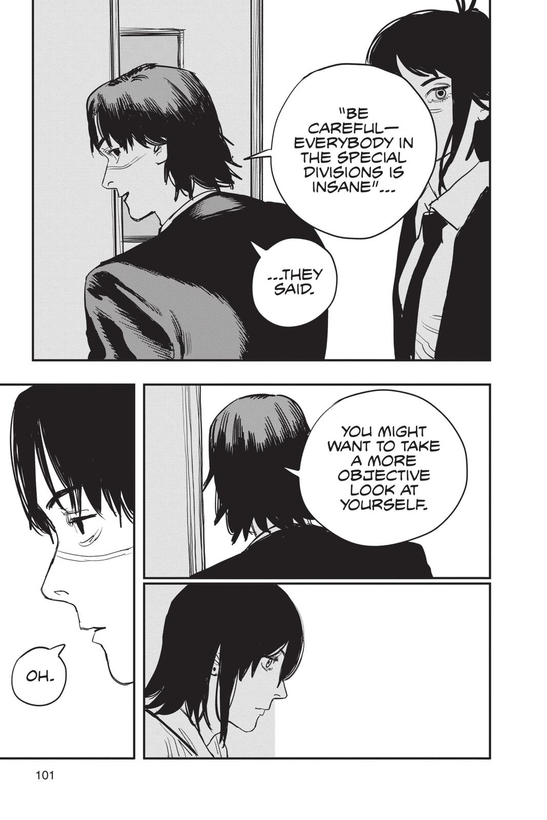 Chainsaw Man Manga Chapter 30 page 13 - Bruised & Battered