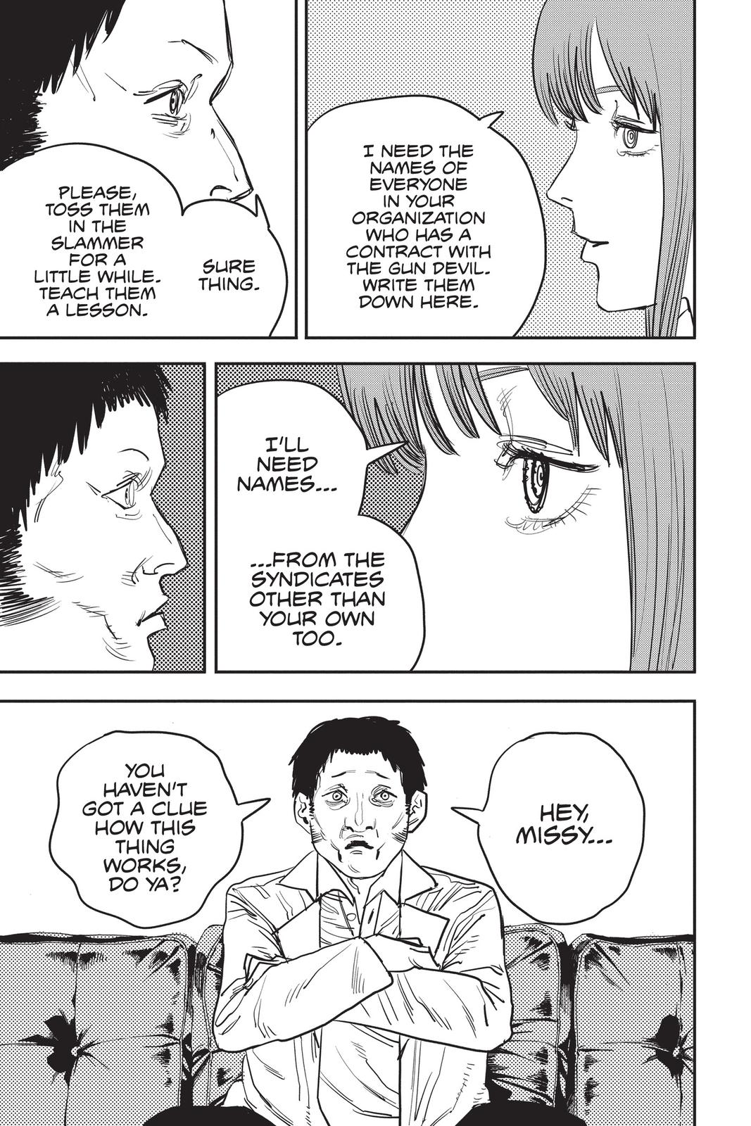 Chainsaw Man Manga Chapter 33 page 11 - Mission Start