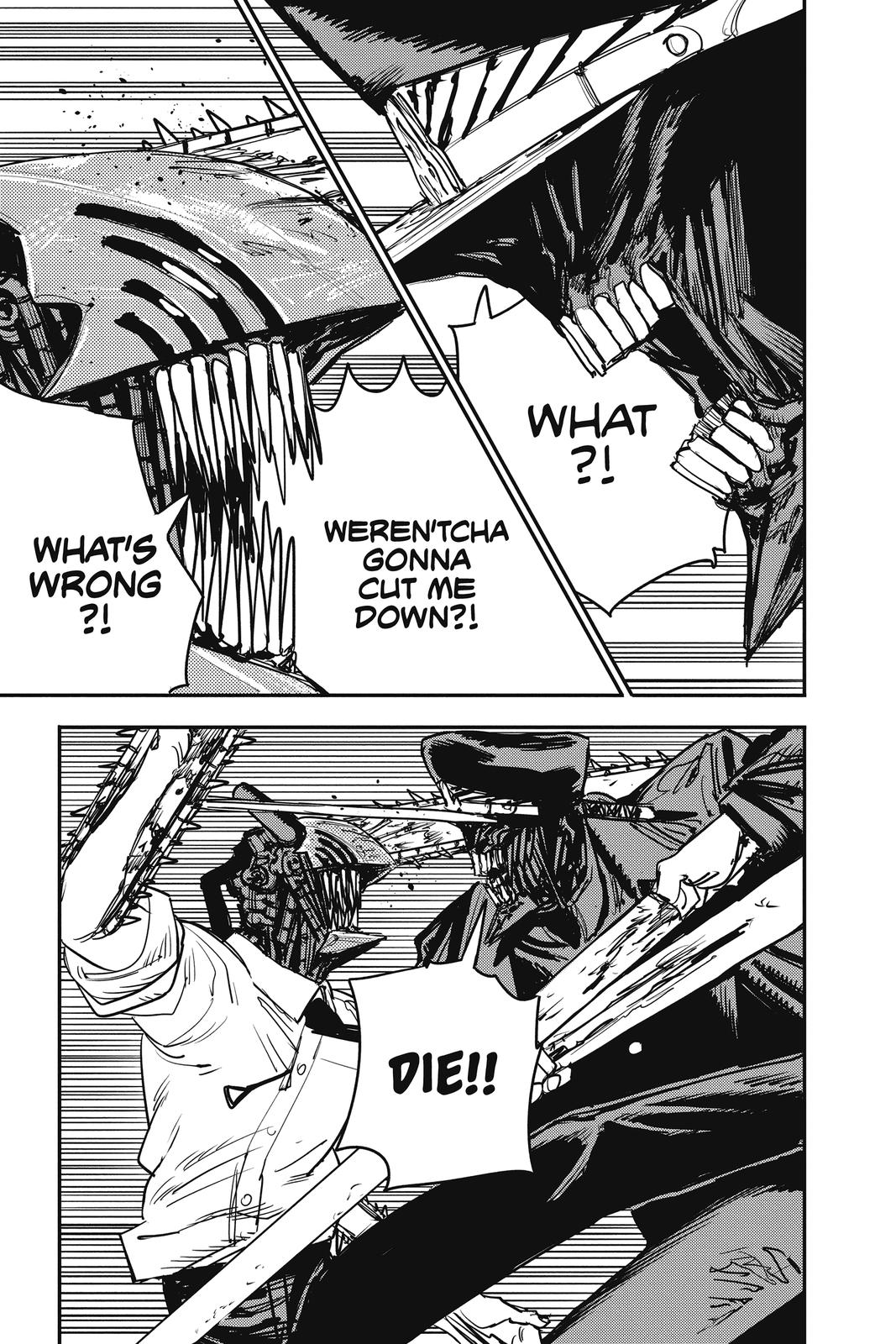 Chainsaw Man Manga Chapter 36 page 18 - Katana vs. Chainsaw