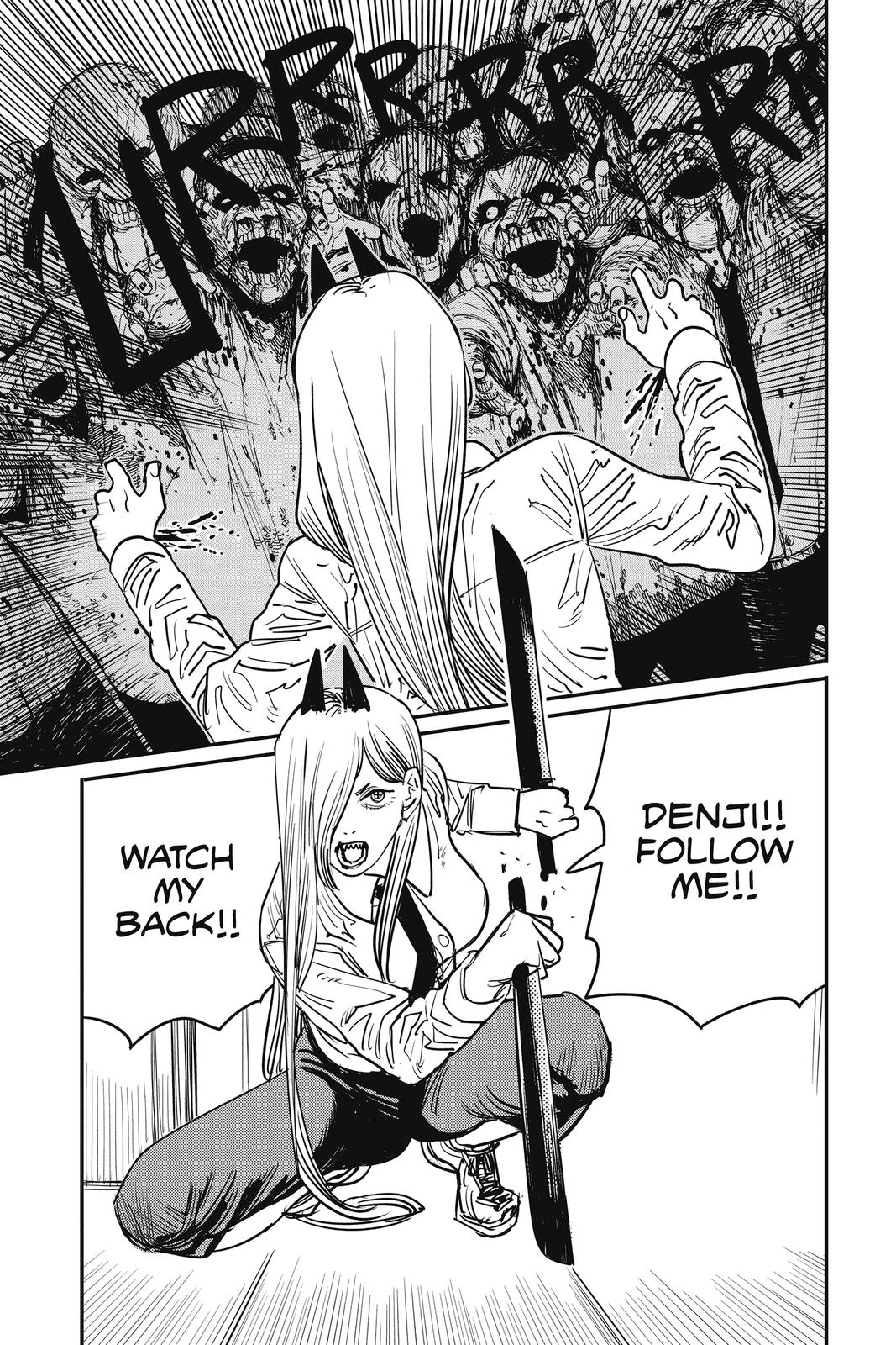 Chainsaw Man Manga Chapter 36 page 5 - Katana vs. Chainsaw