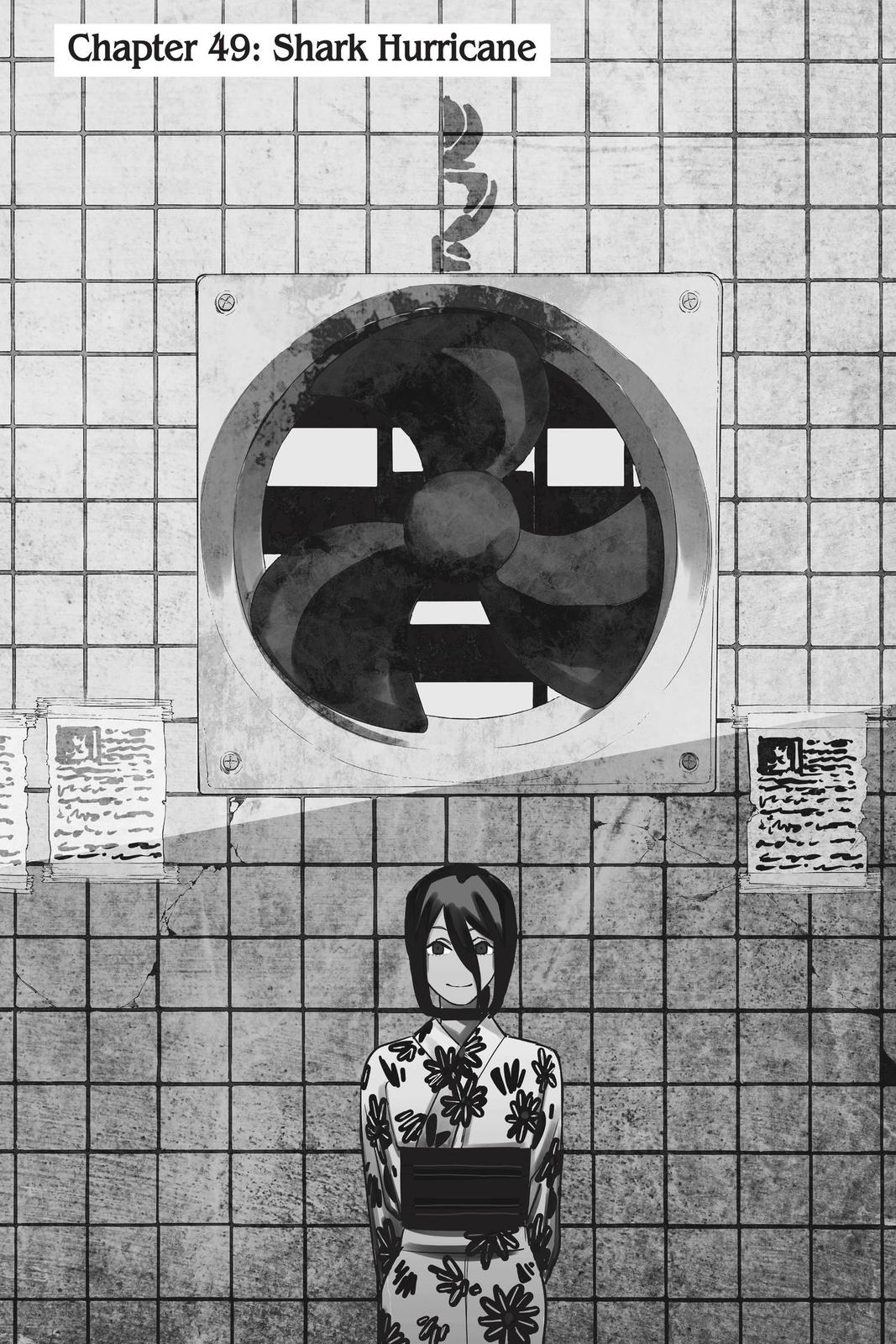 Chainsaw Man Manga Chapter 49 page 1 - Shark Hurricane