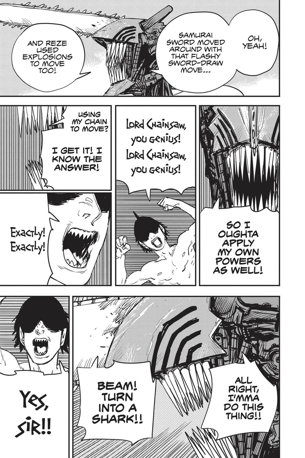 Chainsaw Man Manga Chapter 49 page 15 - Shark Hurricane