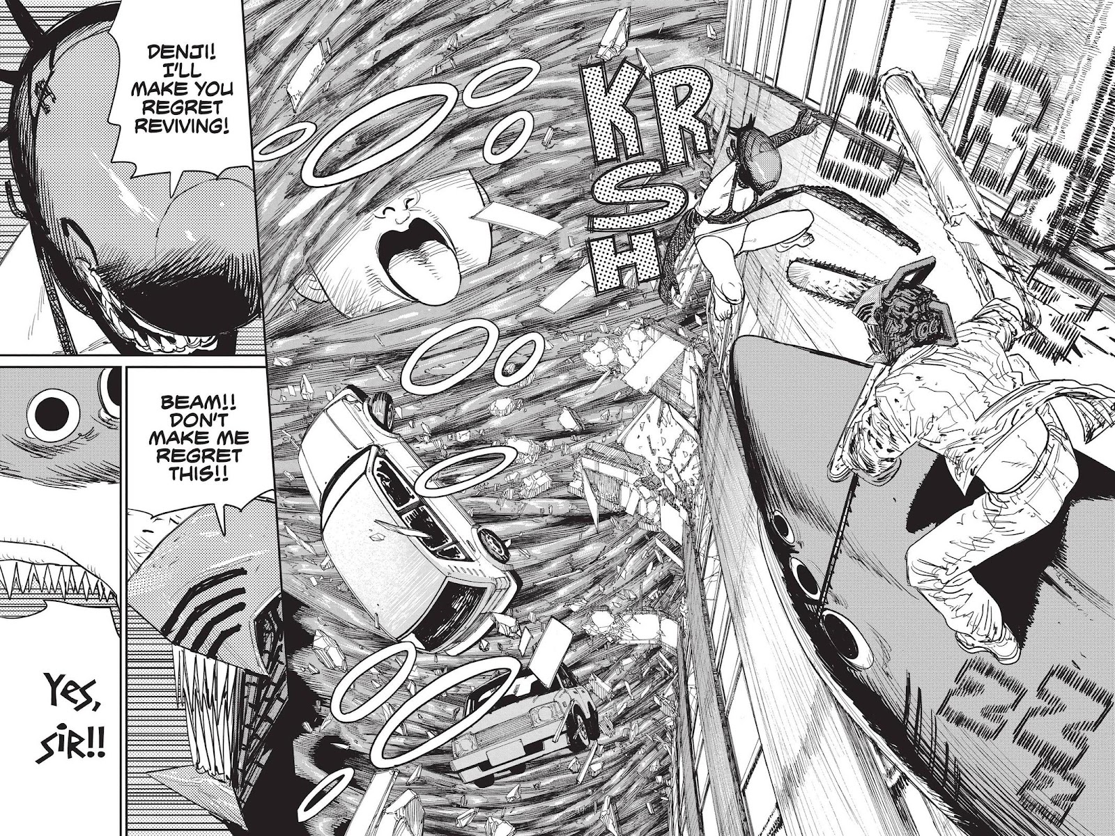 Chainsaw Man Manga Chapter 49 page 20 - Shark Hurricane