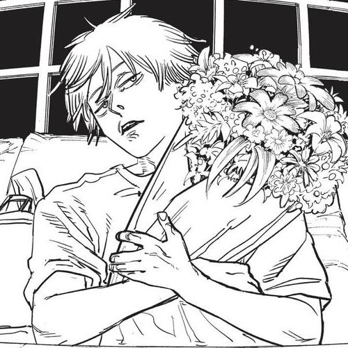 Chainsaw Man Manga Chapter 52 (Lost Love, Flower, Chainsaw) cover